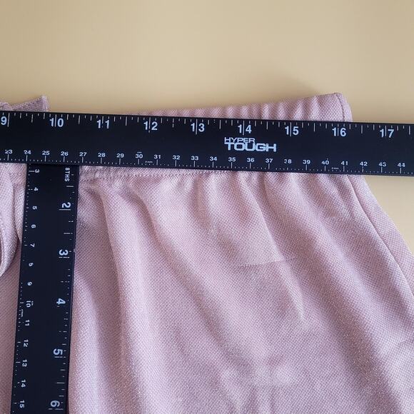 Aerosoles Pale Mauve Fairycore‎ Coquette Princess Shimmery Shorts Pajama Set NWT - Picture 11 of 12